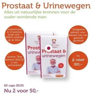 De Rode Pilaren Prostaat & urinewegen aanbieding