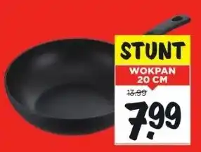 Vomar Voordeelmarkt Wokpan 20 cm aanbieding