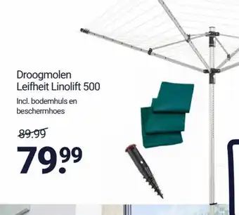 Inter Chalet Droogmolen Leifheit Linolift 500 aanbieding