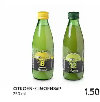 Xenos Citroen--Limoensap 250ml aanbieding