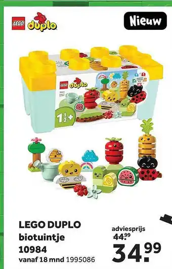 Intertoys Lego duplo biotuintje 10984 aanbieding