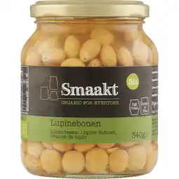 Albert Heijn Smaakt lupinebonen 340g - bio aanbieding