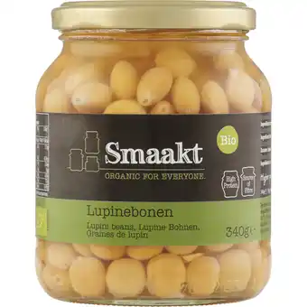 Albert Heijn Smaakt lupinebonen 340g - bio aanbieding