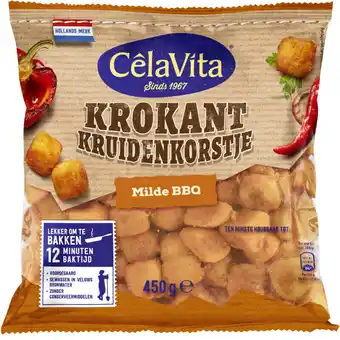 Albert Heijn Cêlavíta krokant kruidenkorstje milde bbq aanbieding