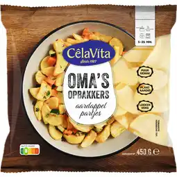 Albert Heijn Cêlavíta oma's opbak aardappeltjes aanbieding