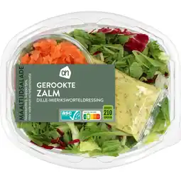 Albert Heijn Ah maaltijdsalade gerookte zalm aanbieding
