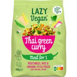 Albert Heijn Lazy vegan thai green curry maaltijd aanbieding