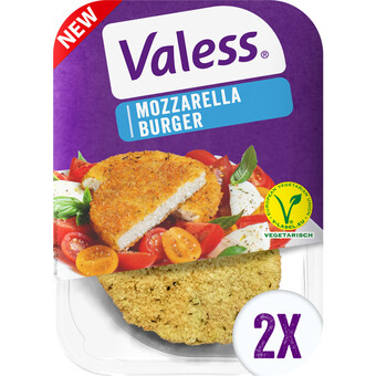 Albert Heijn Valess mozarella burger aanbieding