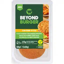 Albert Heijn Beyond meat burger chicken style aanbieding