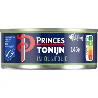 Albert Heijn Princes tonijnstukken in olijfolie aanbieding