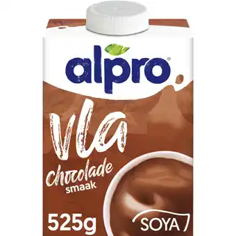 Albert Heijn Alpro plantaardige variatie op vla chocolade aanbieding