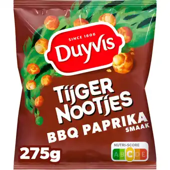 Albert Heijn Duyvis tijgernootjes bbq paprika aanbieding