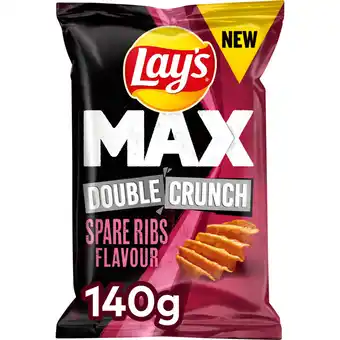 Albert Heijn Lay's max double crunch spareribs flavour aanbieding