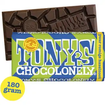 Albert Heijn Tony's chocolonely puur romige hazelnoot crunch aanbieding