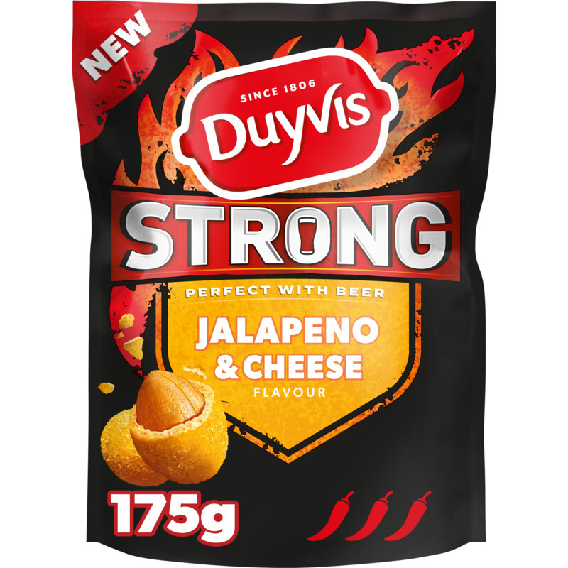 Duyvis strong jalapeno & cheese aanbieding bij Albert Heijn