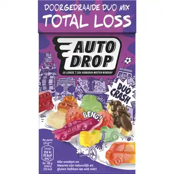 Albert Heijn Autodrop doorgedraaide duo mix total loss aanbieding