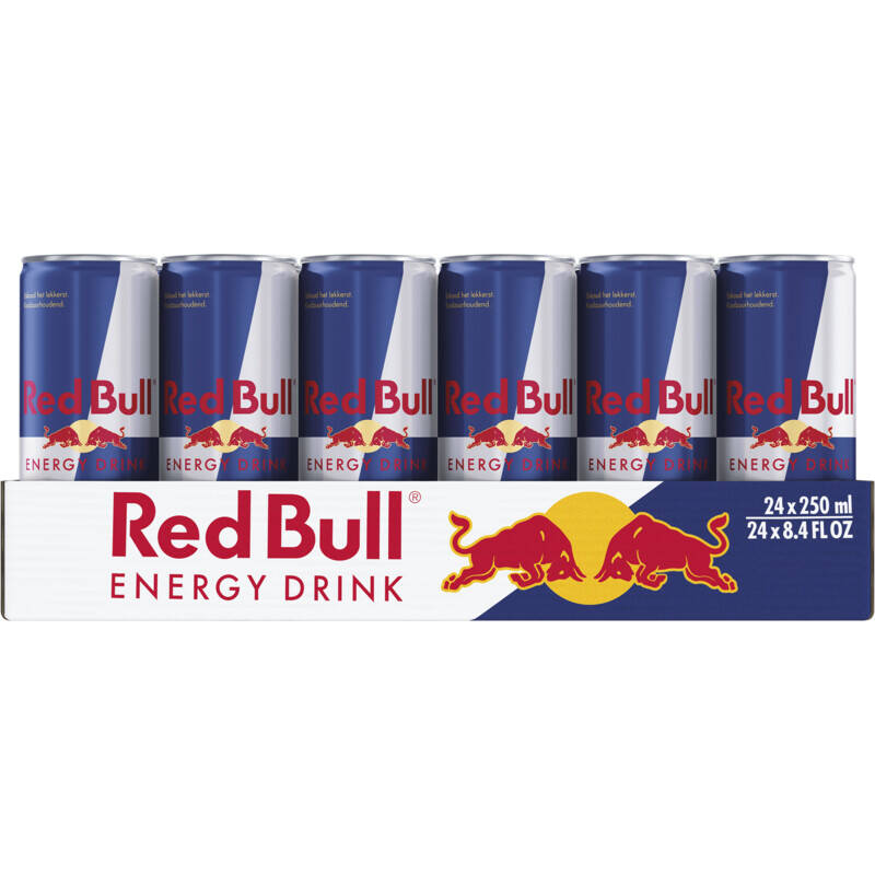 Red bull energy drink 24pack aanbieding bij Albert Heijn