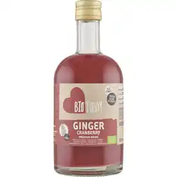 Albert Heijn Biotoday ging'r cranberry premium drink aanbieding