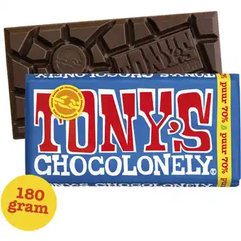 Albert Heijn Tony's chocolonely 70% puur aanbieding