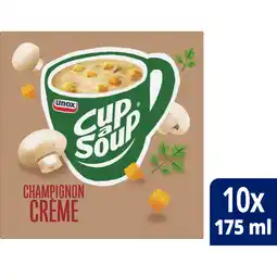 Albert Heijn Unox cup-a-soup champignon creme aanbieding