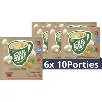 Albert Heijn Unox cup-a-soup champignon creme aanbieding