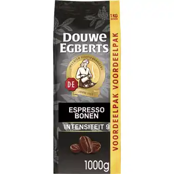 Albert Heijn Douwe egberts espresso bonen voordeelpak aanbieding