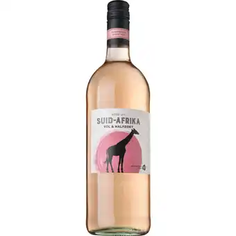Albert Heijn Ah halfzoet rosé zuid-afrika aanbieding