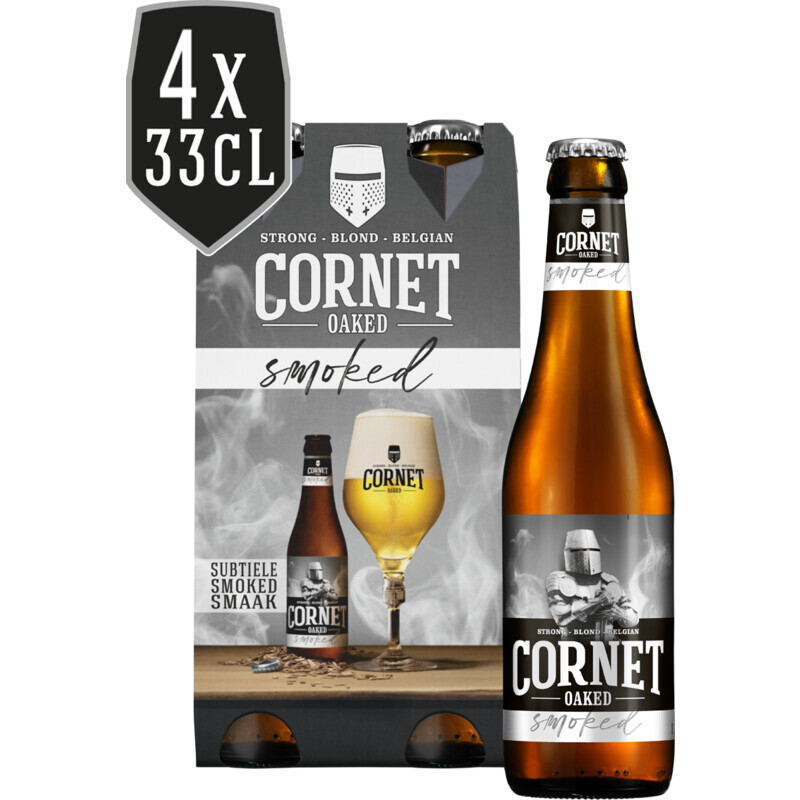 oaked smoked 4pack aanbieding bij Albert Heijn