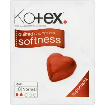 Albert Heijn Kotex maxi normal aanbieding