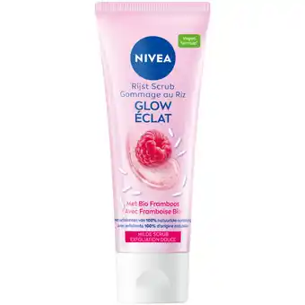 Albert Heijn Nivea essentials rice scrub droge huid aanbieding