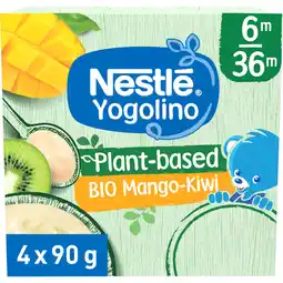 Albert Heijn Gerber organic plant-tastic mango kiwi aanbieding