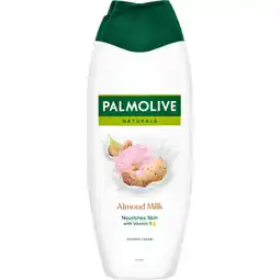 Albert Heijn Palmolive naturals amandel bad- & douchecrème aanbieding