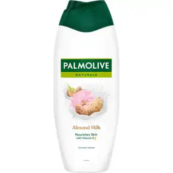 Albert Heijn Palmolive naturals amandel bad- & douchecrème aanbieding