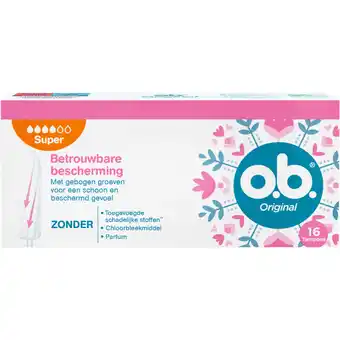 Albert Heijn O.b. original tampons super aanbieding