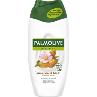 Albert Heijn Palmolive naturals amandel douchemelk aanbieding