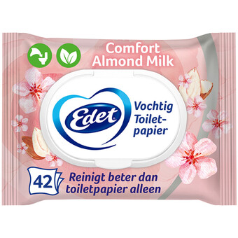 Albert Heijn Edet vochtig toiletpapier rich almond aanbieding