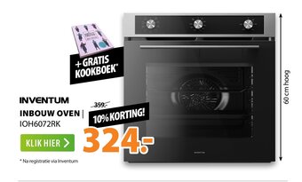 Expert Inventum inbouw oven/IOH6072RK aanbieding