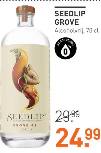 Gall & Gall Seedlip Grove 70CL Alcoholvrij aanbieding