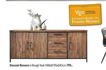 Pronto wonen Dressoir romaro aanbieding