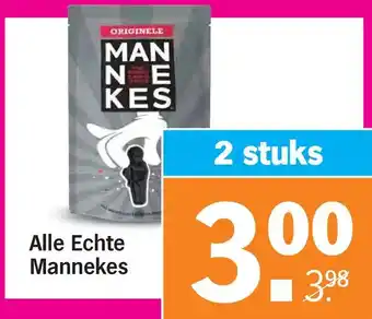 Albert Heijn Alle echte mannekes aanbieding