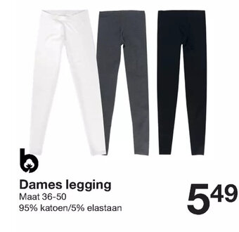 Zeeman Dames legging aanbieding