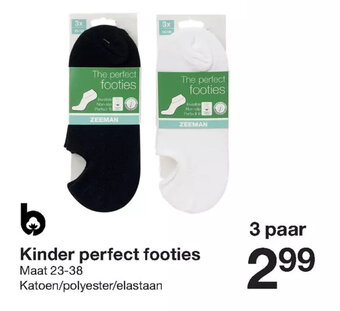 Zeeman Kinder perfect footies aanbieding