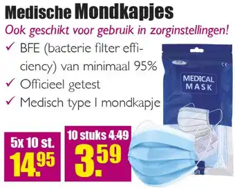 Gezond & Wel Medische Mondkapjes aanbieding