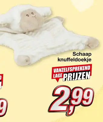 Kik Schaap knuffeldoekje aanbieding