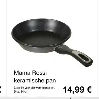 Kik Mama Rossi keramische pan 24 cm aanbieding