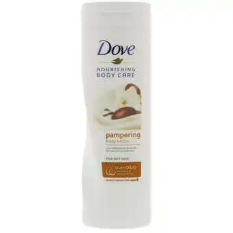 Action Dove bodylotion Pampering 400ml aanbieding