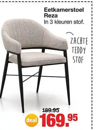 Budget Home Store Eetkamerstoel reza aanbieding