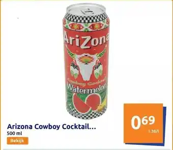 Action Arizona cowboy cocktail... aanbieding