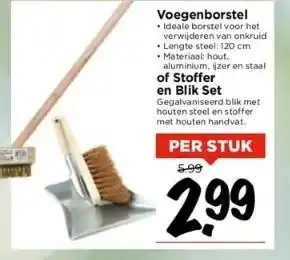 Vomar Voordeelmarkt Voegenborstel aanbieding