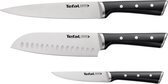 Bol.com Tefal ice force - messenset - 3 delig - vleesmes 20 cm + santokumes 18 cm + universeel mes 11 cm aanbieding